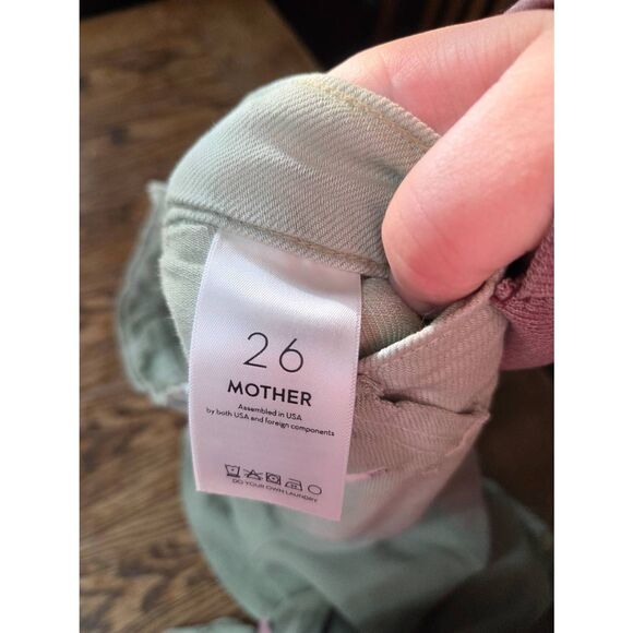 MOTHER The Patch Pocket Chute Flood Pants Size 26 - Picture 4 of 6